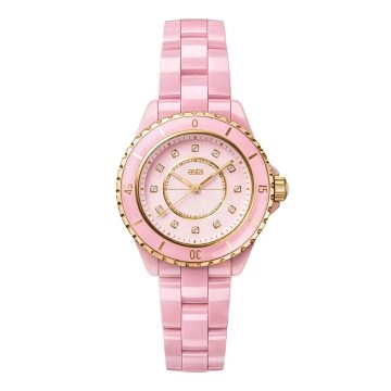 asta-Women Acetate Japan Quartz Watch Cherry Blossom Marble 0103-Acetate Strap