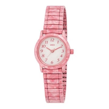 asta-Women Acetate Japan Quartz Watch Dusk Rose Mist 1201-Acetate Strap