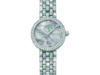 asta-Women Acetate Japan Quartz Watch Aurora Green 1901-Acetate Strap