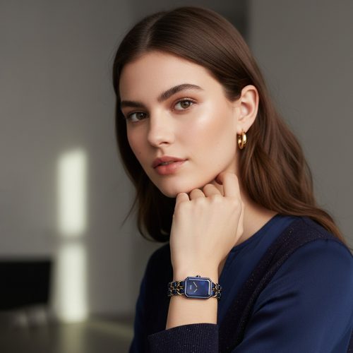 asta-Women Acetate Japan Quartz Watch Midnight Blue 2301-Acetate Strap