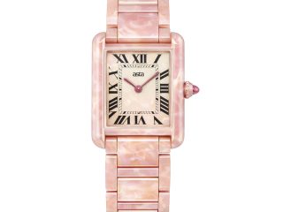asta-Women Acetate Japan Quartz Watch Peach Obsidian Swirl 0302-Acetate Strap