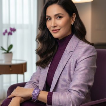 asta-Women Acetate Japan Quartz Watch Violet Obsidian Phantom 0304-Acetate Strap