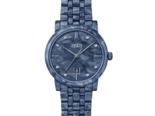 asta-Women Acetate Japan Quartz Watch Deep Sea Mist Swirl 7201-Acetate Strap
