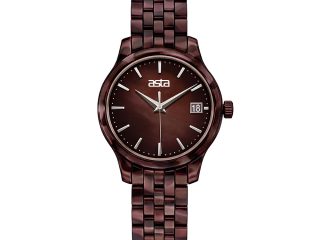 asta-Women Acetate Japan Quartz Watch Midnight Amber Essence 7901-Acetate Strap