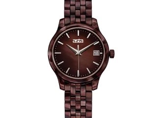 asta-Women Acetate Japan Quartz Watch Midnight Amber Essence 7901-Acetate Strap