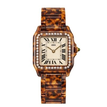 asta-Women Acetate Japan Quartz Watch Royal Tortoise Phantom 9001-Acetate Strap