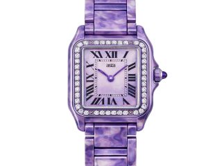 asta-Women Acetate Japan Quartz Watch Aurora Violet Swirl 9002-Acetate Strap