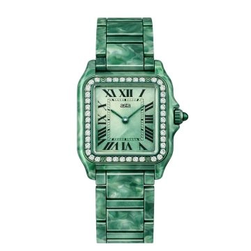 asta-Women Acetate Japan Quartz Watch Azure Phoenix Marble 9004-Acetate Strap