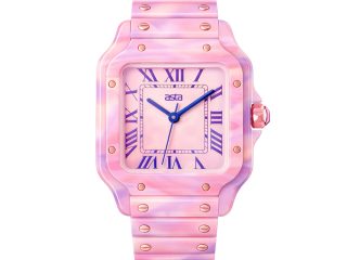 asta-Women Acetate Japan Quartz Watch Candy Cloud Swirl 9601-Acetate Strap