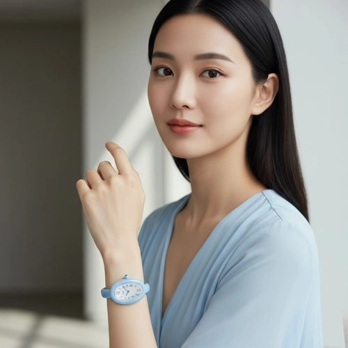 asta-Women Acetate Japan Quartz Watch Arctic Ice Essence 10101-Acetate Strap