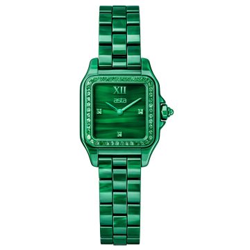 asta-Women Acetate Japan Quartz Watch Jungle Aurora Essence 10401-Acetate Strap