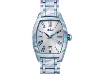 asta-Women Acetate Japan Quartz Watch Neon Sunrise Drift 10601-Acetate Strap
