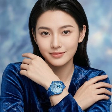 asta-Women Acetate Japan Quartz Watch Celestial Cloud Essence 11001-Acetate Strap