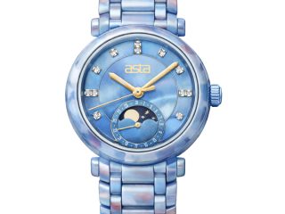 asta-Women Acetate Japan Quartz Watch Aurora Star-Tide Phantom 11601-Acetate Strap