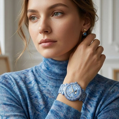 asta-Women Acetate Japan Quartz Watch Aurora Star-Tide Phantom 11601-Acetate Strap