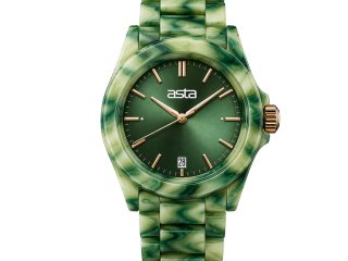asta-Women Acetate Japan Quartz Watch Paraiba Cloud Essence 13201-Acetate Strap