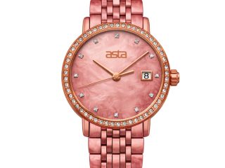 asta-Women Acetate Japan Quartz Watch First Blush Glaze 14101-Acetate Strap