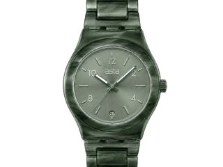 asta-Women Acetate Japan Quartz Watch Sage Vein Essence 14701-Acetate Strap