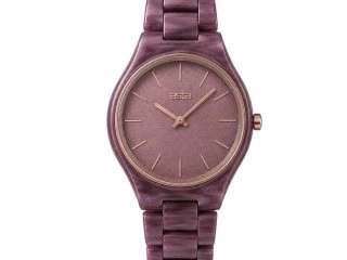 asta-Women Acetate Japan Quartz Watch Aurora Violet Essence 14901-Acetate Strap