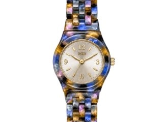 asta-Women Acetate Japan Quartz Watch Arctic Neon Essence 15901-Acetate Strap