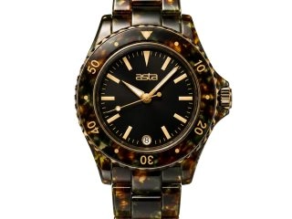 asta-Women Acetate Japan Quartz Watch Midnight Oasis Drift 18201-Acetate Strap