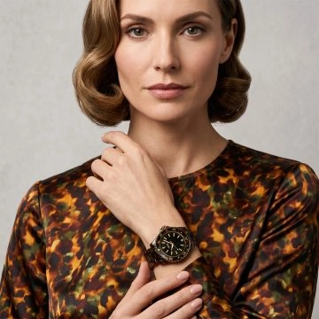asta-Women Acetate Japan Quartz Watch Midnight Oasis Drift 18201-Acetate Strap
