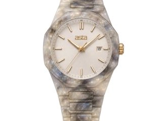 asta-Women Acetate Japan Quartz Watch Stardust Glacial Essence 18701-Acetate Strap