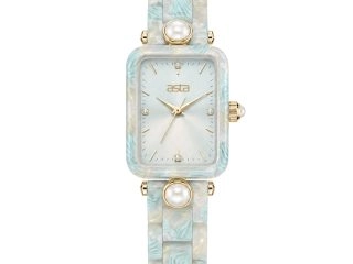 asta-Women Acetate Japan Quartz Watch Azure Wave Essence 19701-Acetate Strap