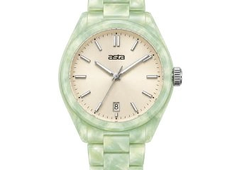 asta-Women Acetate Japan Quartz Watch Misty Mint Essence 20201-Acetate Strap