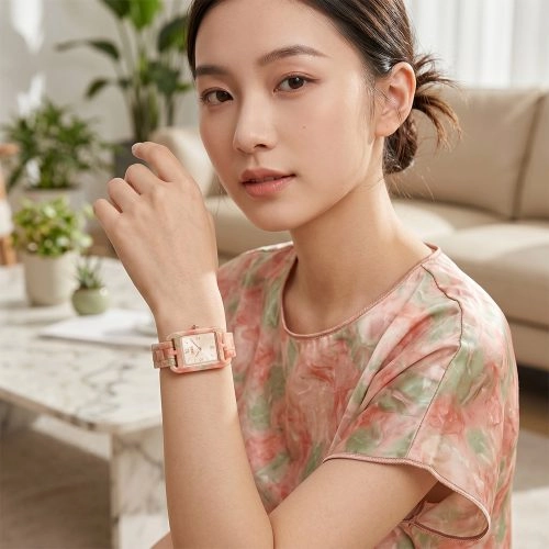 asta-Women Acetate Japan Quartz Watch Rainbow Quartz Essence 20701-Acetate Strap
