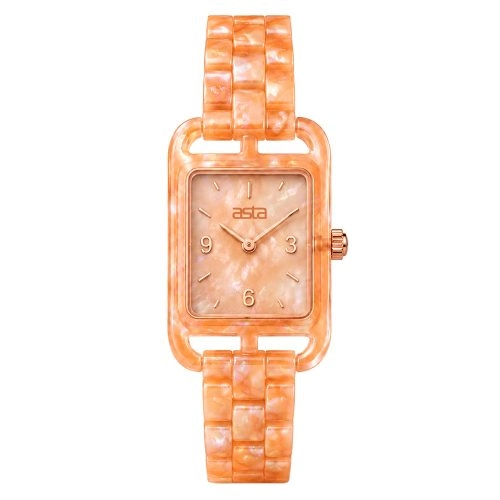 asta-Women Acetate Japan Quartz Watch Monet Glacial Essence 20801-Acetate Strap