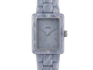 asta-Women Acetate Japan Quartz Watch Glacial Mist Swirl 21501-Acetate Strap