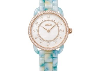 asta-Women Acetate Japan Quartz Watch Ocean Opal Swirl 21901-Acetate Strap