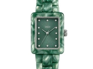 asta-Women Acetate Japan Quartz Watch Jadeite Ore Essence 21601-Acetate Strap