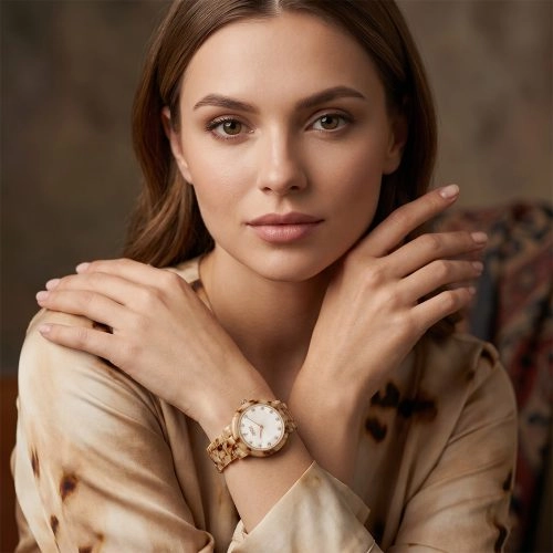 asta-Women Acetate Japan Quartz Watch Alabaster Creamy Essence 22201-Acetate Strap