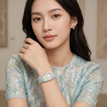 asta-Women Acetate Japan Quartz Watch Glacial Jade Essence 24001-Acetate Strap