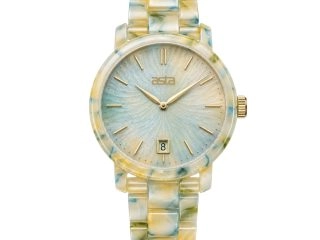 asta-Women Acetate Japan Quartz Watch Mint Sorbet Essence 24701-Acetate Strap