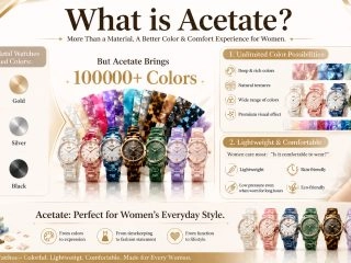 Why Acetate Watches Are Becoming the Next Fashion Choice for Modern Women