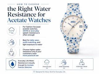 How to Choose the Right Water Resistance for Acetate Watches