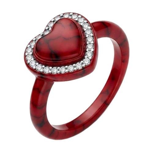 asta-Acetate Ring Scarlet Lava Stone ID14.1mm/C44.2mm-4701