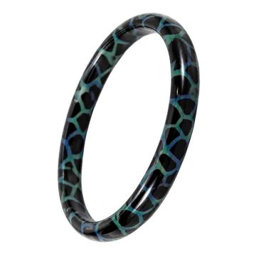 asta-Acetate Bangle Bracelet  Silent Aurora Drift ID50mm/IC157.1mm-11103