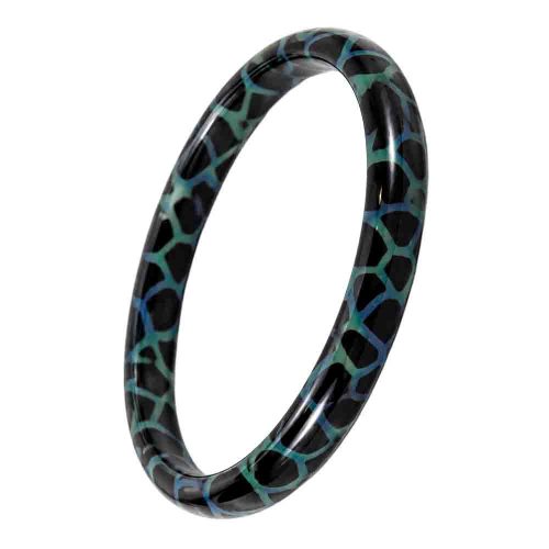 asta-Acetate Bangle Bracelet  Silent Aurora Drift ID50mm/IC157.1mm-11103