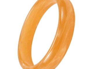 asta-Acetate Bangle Bracelet  Sorbet Apricot Essence ID50mm/IC157.1mm-11202