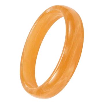 asta-Acetate Bangle Bracelet  Sorbet Apricot Essence ID50mm/IC157.1mm-11202