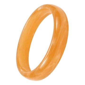 asta-Acetate Bangle Bracelet  Sorbet Apricot Essence ID50mm/IC157.1mm-11202