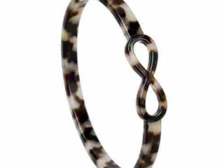 asta-Acetate Bangle Bracelet  Mocha Nebula Luxe ID50mm/IC157.1mm-0401