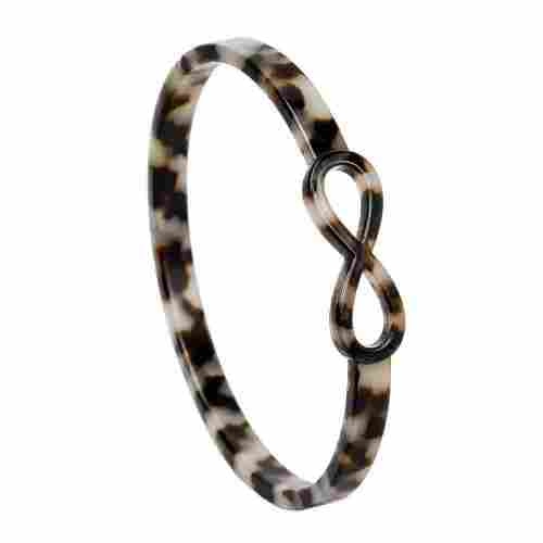 asta-Acetate Bangle Bracelet  Mocha Nebula Luxe ID50mm/IC157.1mm-0401