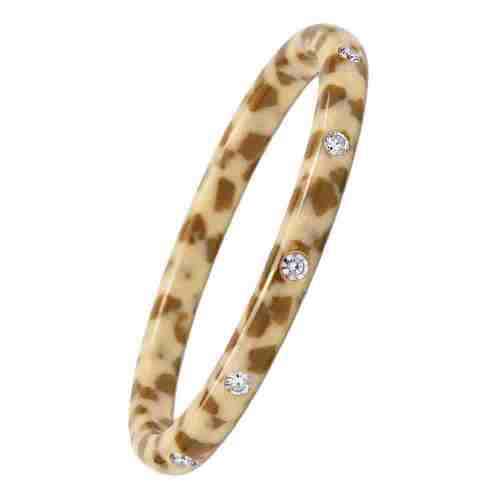 asta-Acetate Bangle Bracelet  Warm Sand Essence ID50mm/IC157.1mm-1401