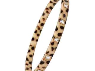 asta-Acetate Bangle Bracelet  Butter Cream Tortoise ID50mm/IC157.1mm-1501