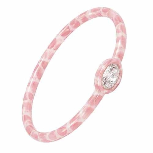 asta-Acetate Bangle Bracelet  Sakura Milk Cream ID50mm/IC157.1mm-1701
